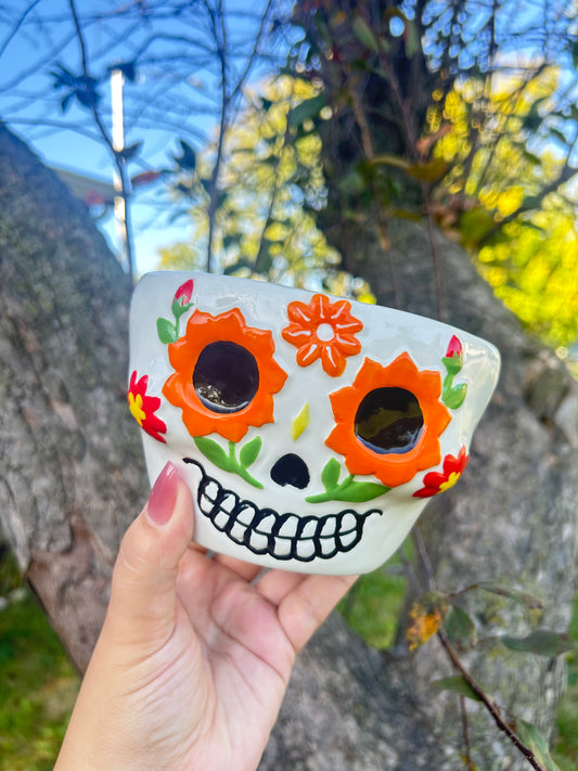 Sugar Skull White