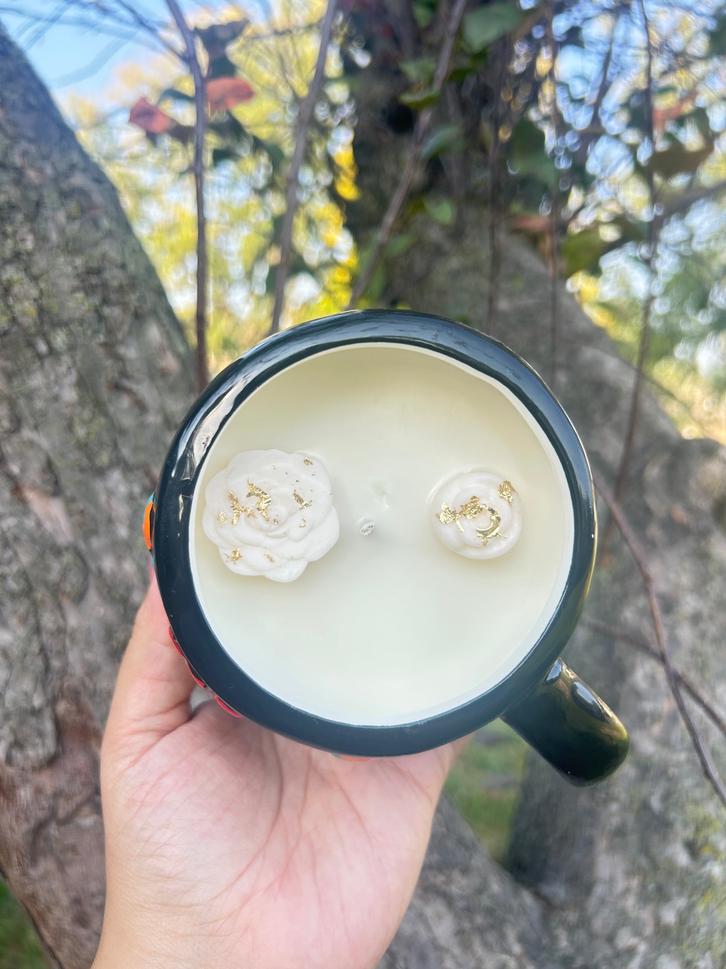 Sugar Skull Black Mug