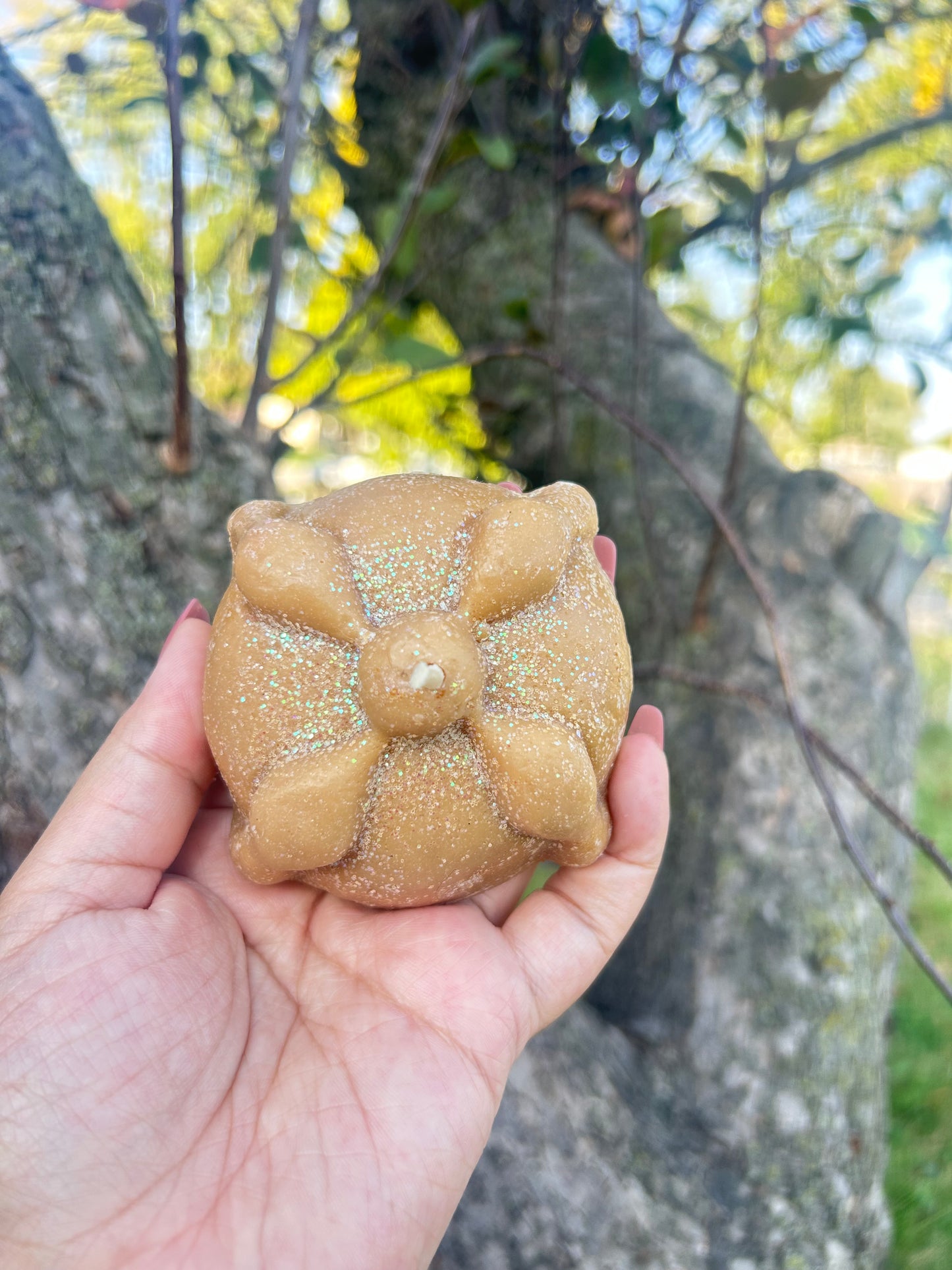 Pan De Muerto Candle